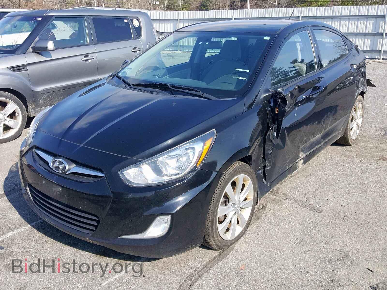2013 HYUNDAI ACCENT - VIN: KMHCU4AE4DU583198 - Фото 2