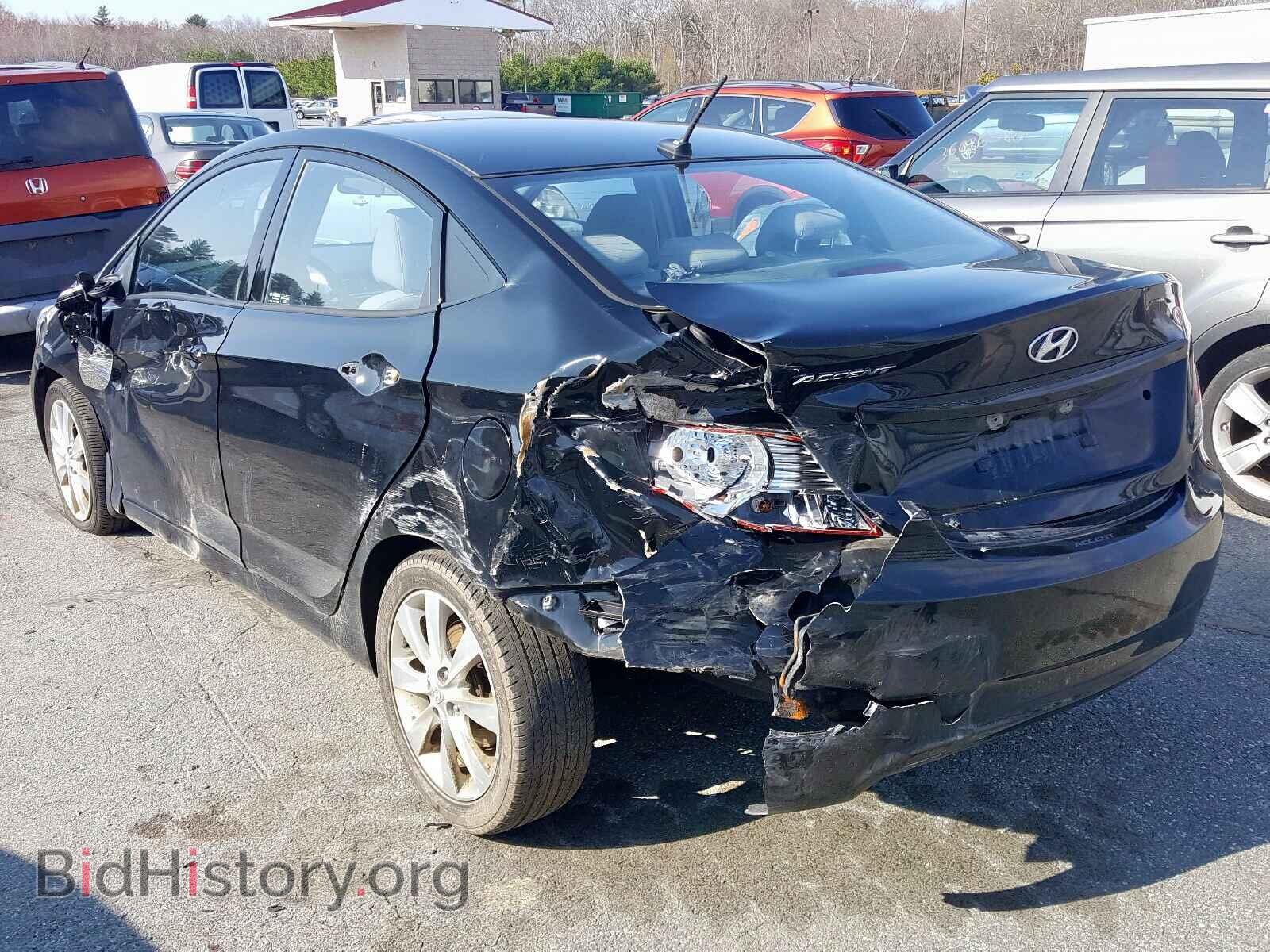 2013 HYUNDAI ACCENT - VIN: KMHCU4AE4DU583198 - Фото 3