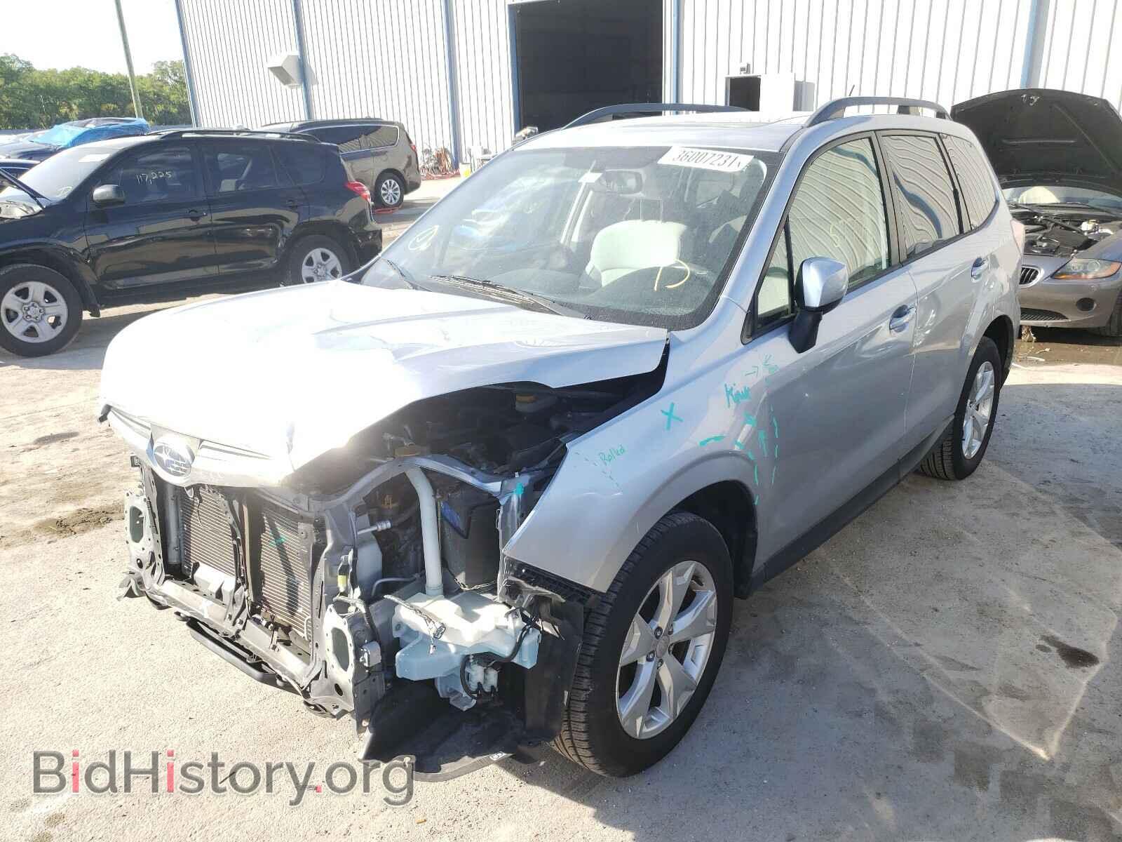 2014 SUBARU FORESTER - VIN: JF2SJAEC3EH493102 - Фото 2