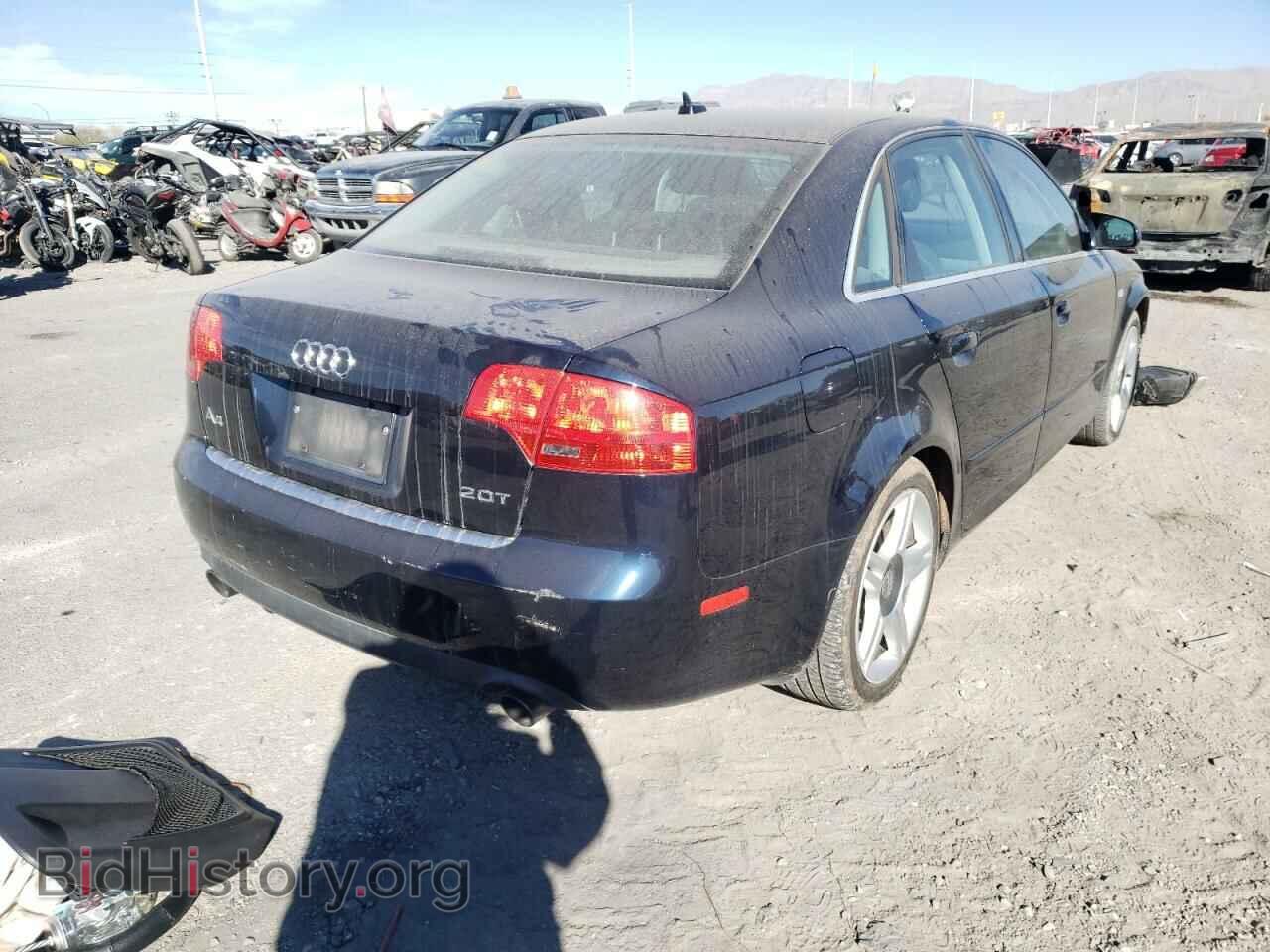 2007 AUDI A4 - VIN: WAUAF78E27A195841 - Photo 4
