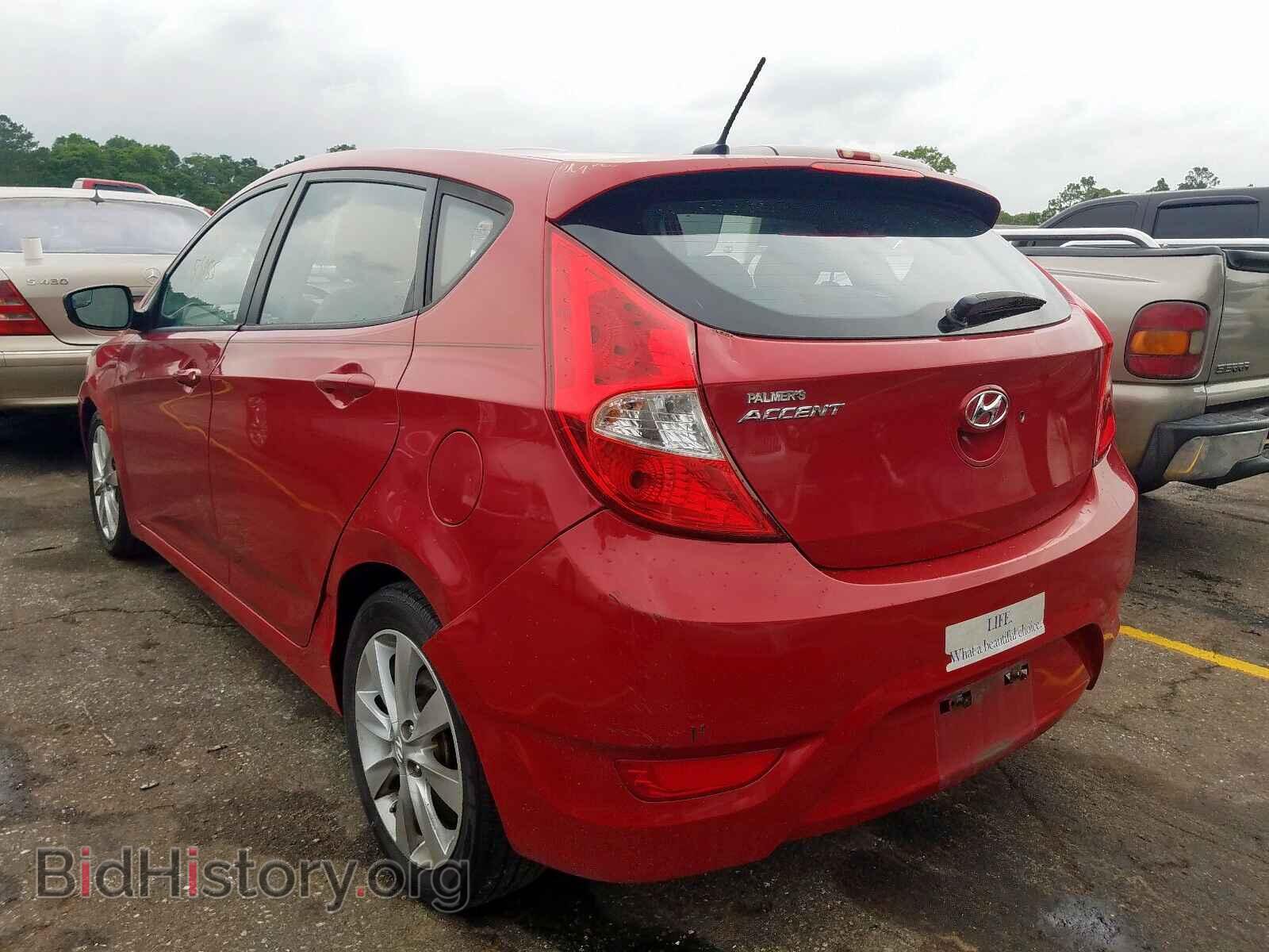2014 HYUNDAI ACCENT - VIN: KMHCU5AE3EU157624 - Фото 3