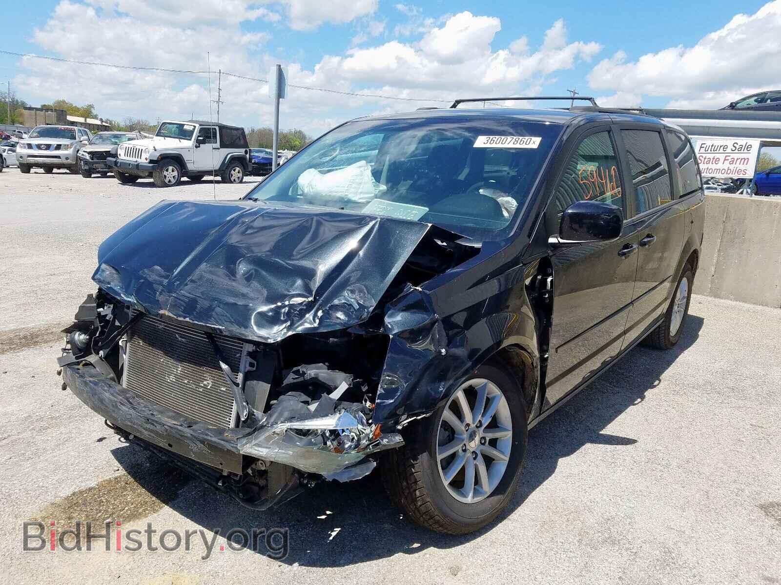 2016 DODGE CARAVAN - VIN: 2C4RDGCG2GR344524 - Фото 2