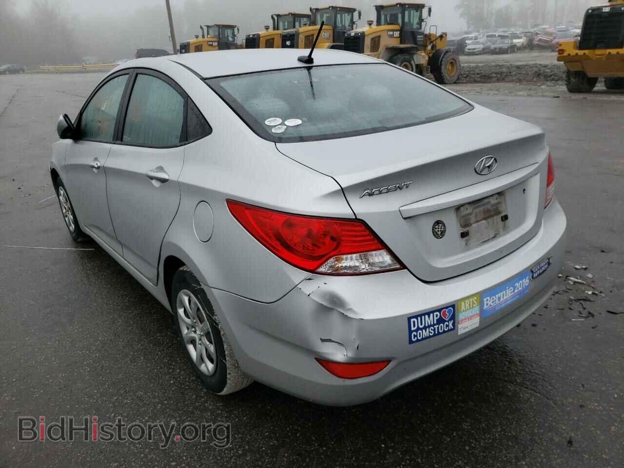 2014 HYUNDAI ACCENT - VIN: KMHCT4AE1EU756308 - Фото 3