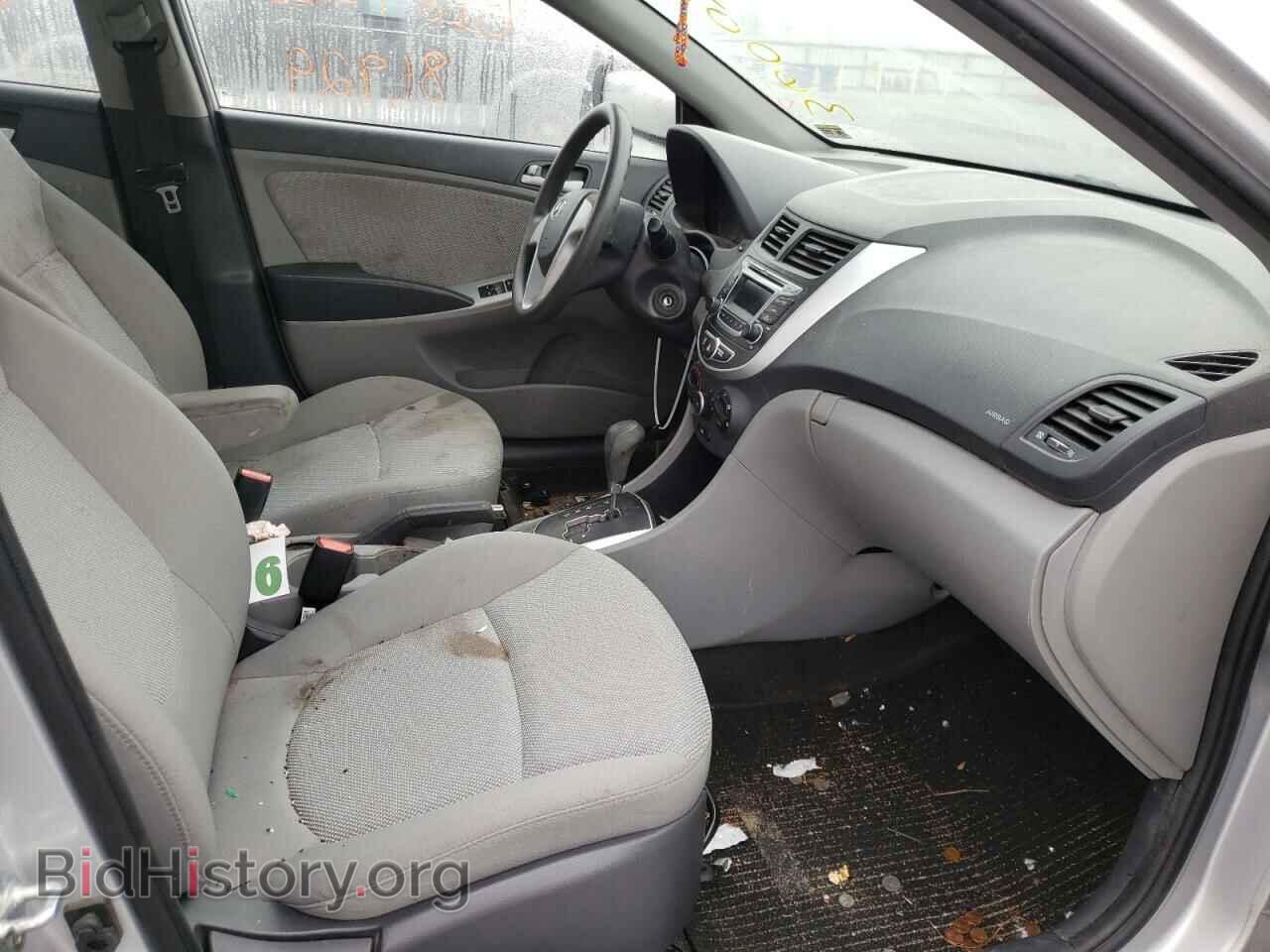 2014 HYUNDAI ACCENT - VIN: KMHCT4AE1EU756308 - Фото 5