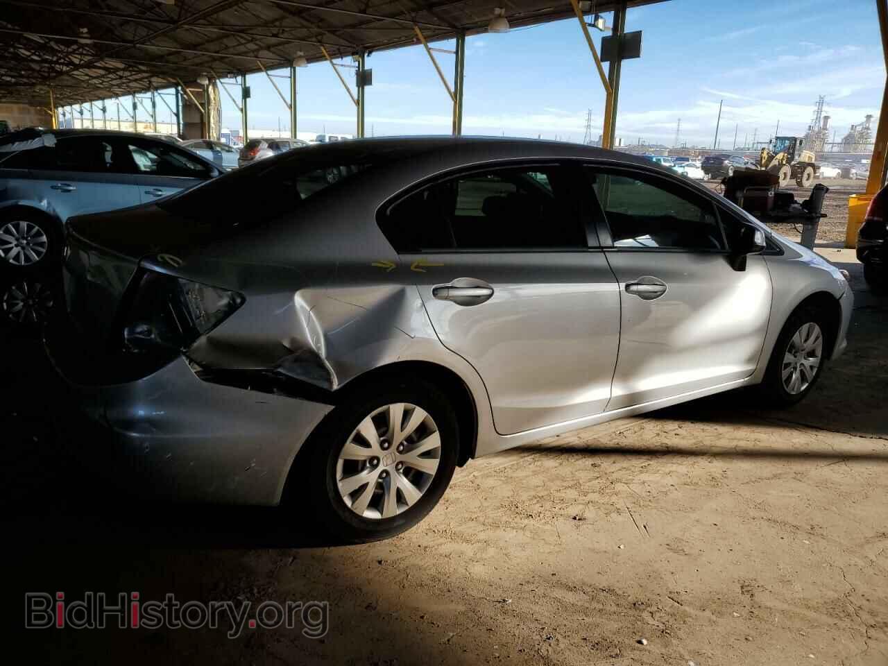 2012 HONDA CIVIC - VIN: 19XFB2F50CE328954 - Фото 3