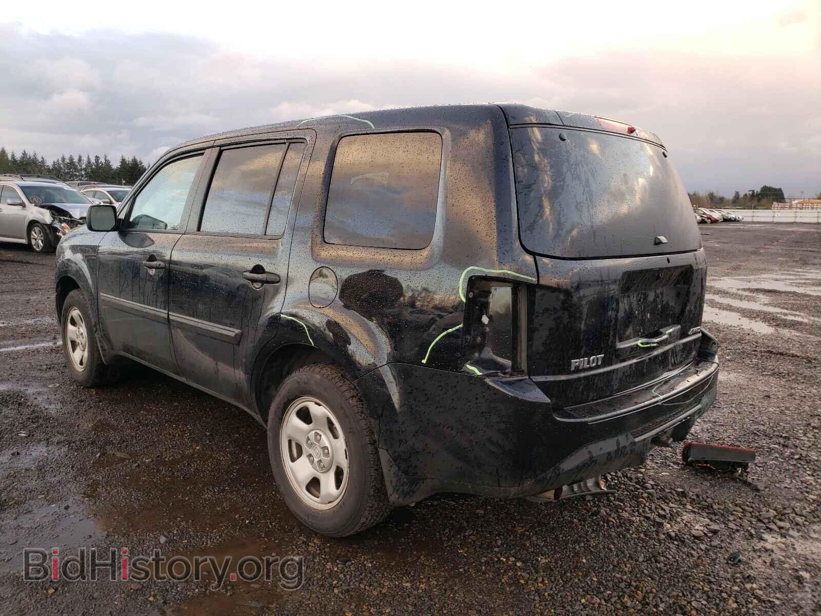 2013 HONDA PILOT - VIN: 5FNYF4H24DB024629 - Фото 3
