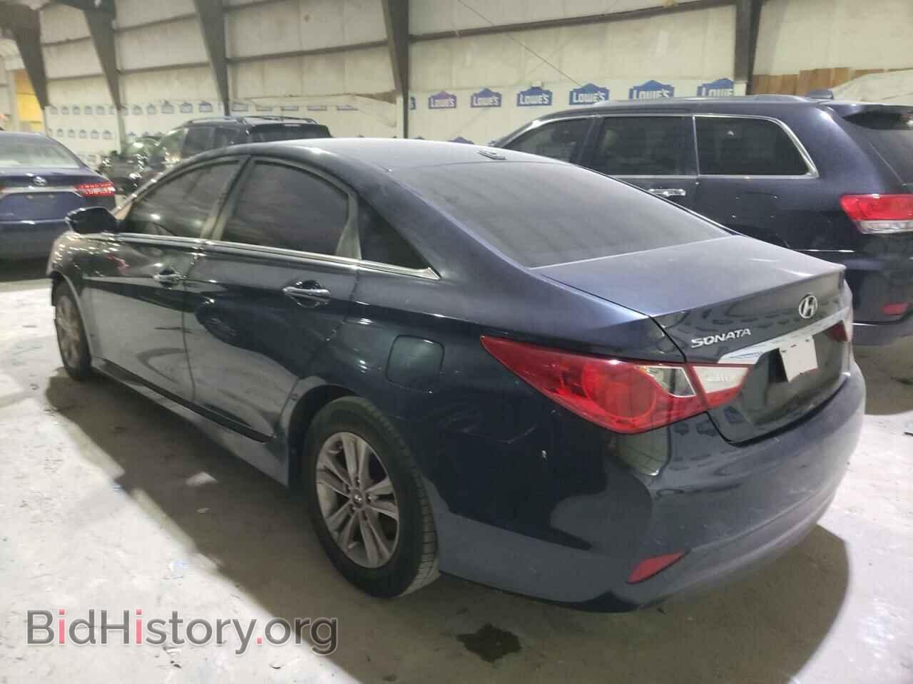 2014 HYUNDAI SONATA - VIN: 5NPEB4AC3EH853843 - Фото 2