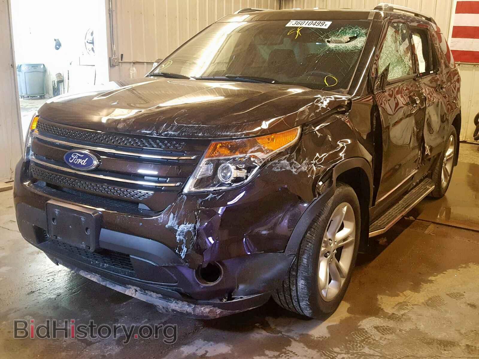 2014 FORD EXPLORER L - VIN: 1FM5K8F87EGC51961 - Фото 2