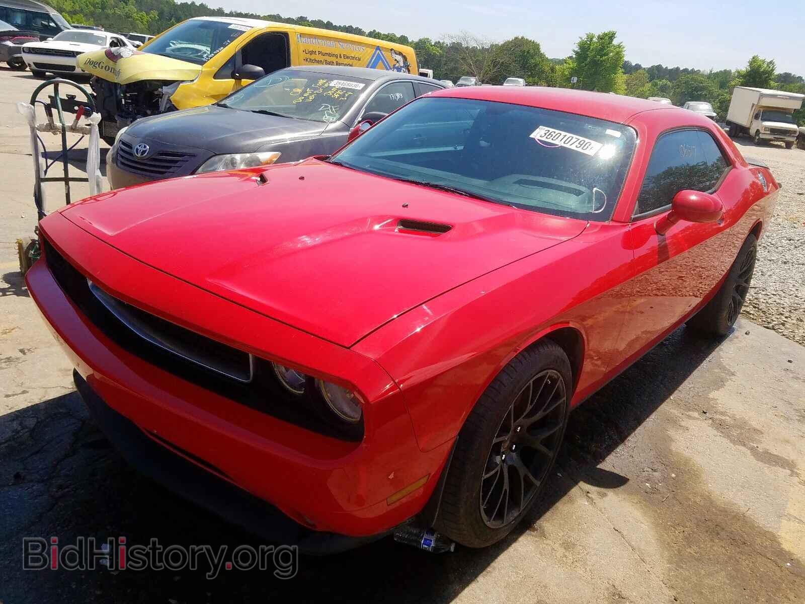 2014 DODGE CHALLENGER - VIN: 2C3CDYAG0EH298925 - Фото 2