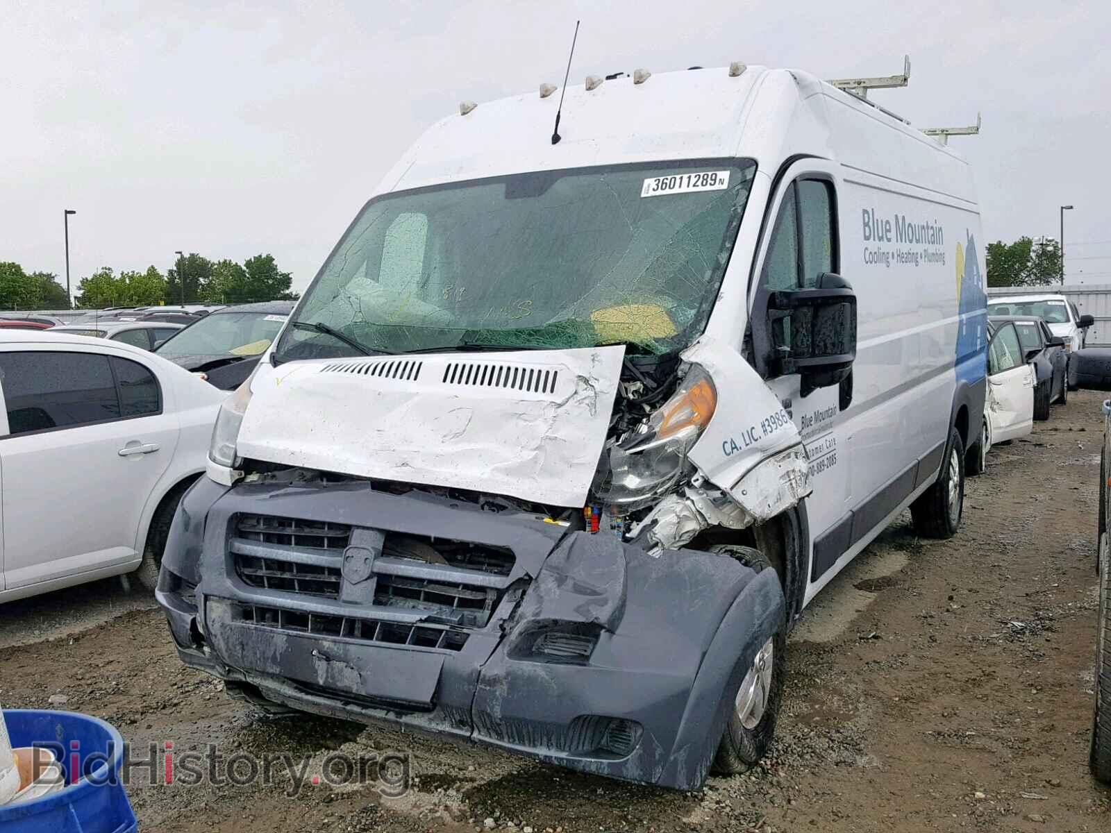 2017 RAM PROMASTER - VIN: 3C6URVJGXHE535962 - Фото 2