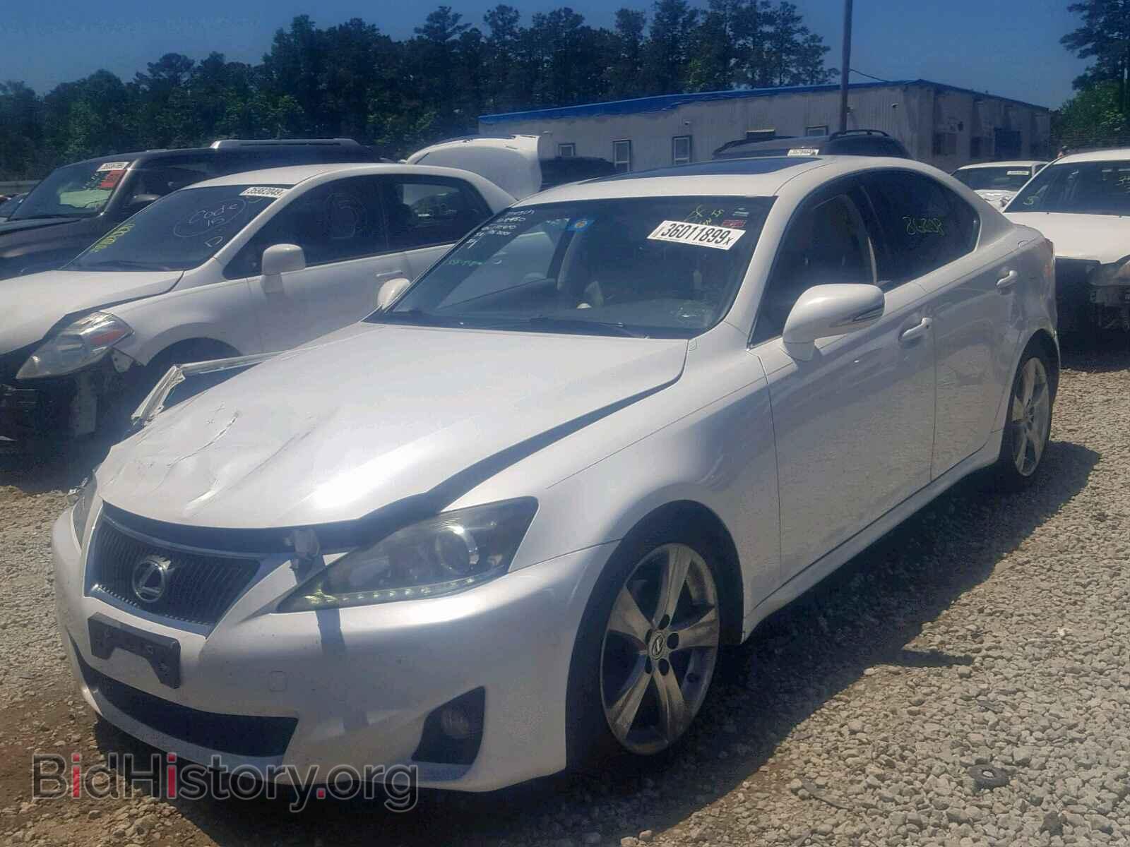 2012 LEXUS IS 250 - VIN: JTHBF5C22C5161523 - Фото 2