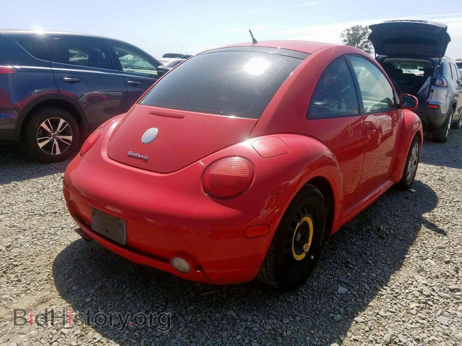 2002 VOLKSWAGEN BEETLE - VIN: 3VWFE21C22M431453 - Фото 4