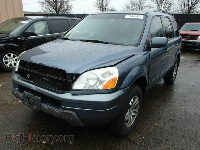 2005 HONDA PILOT - VIN: 2HKYF18435H509105 - Фото 2