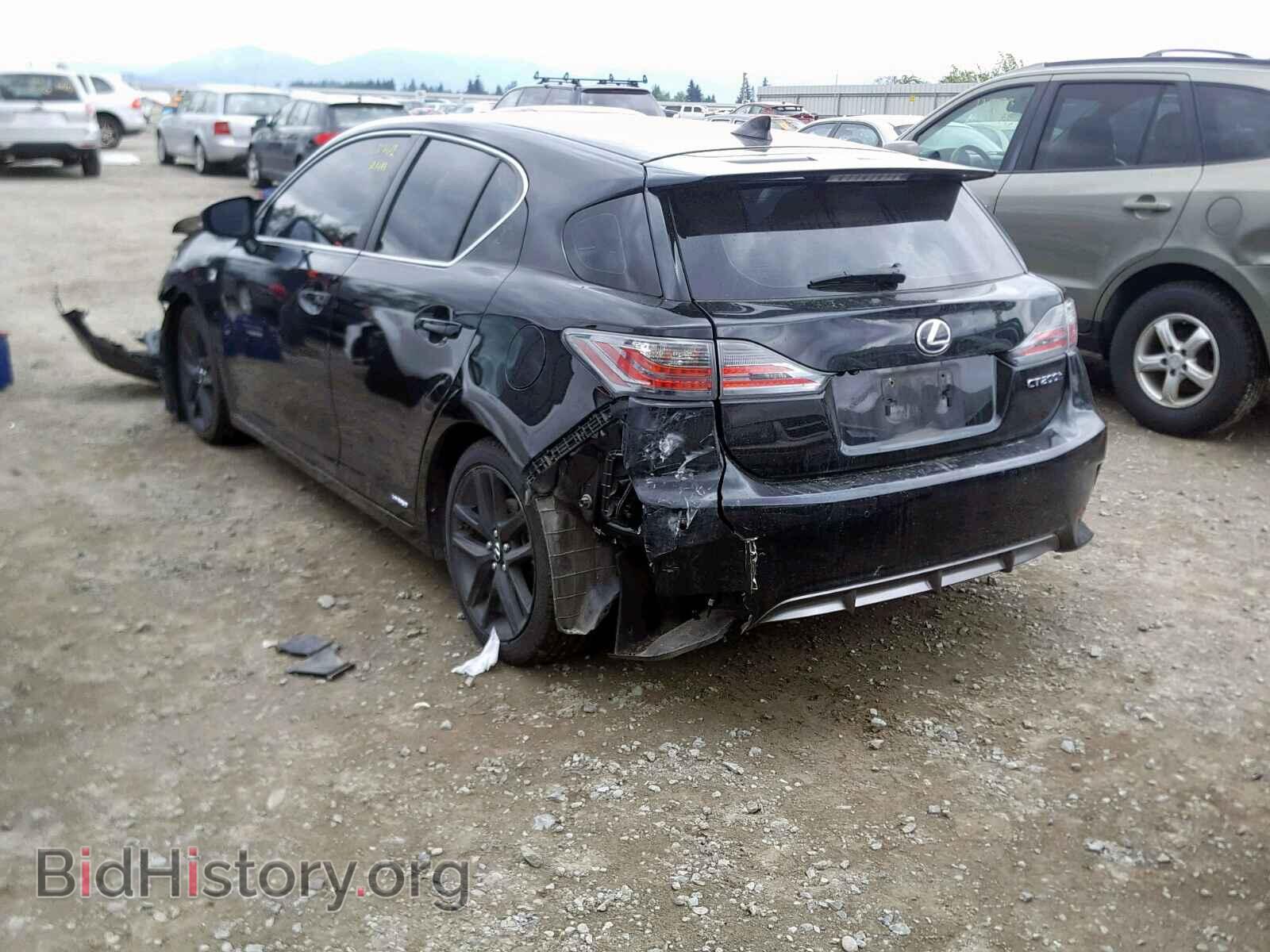 2014 LEXUS CT 200 - VIN: JTHKD5BH4E2176301 - Фото 3