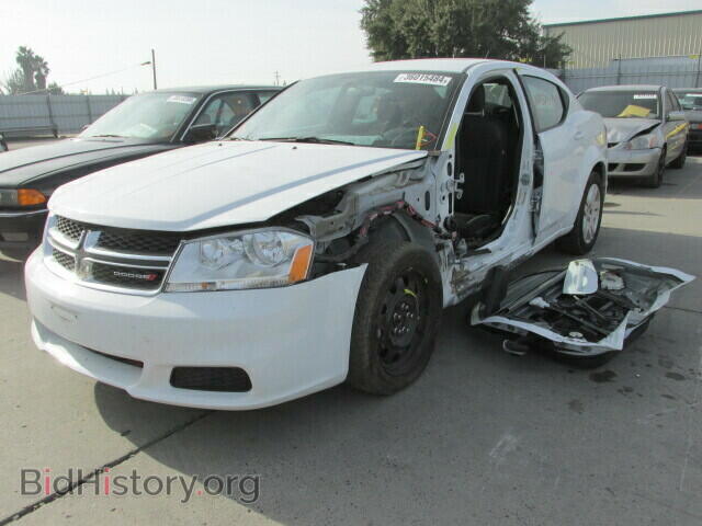 2014 DODGE AVENGER - VIN: 1C3CDZAB1EN237519 - Фото 2