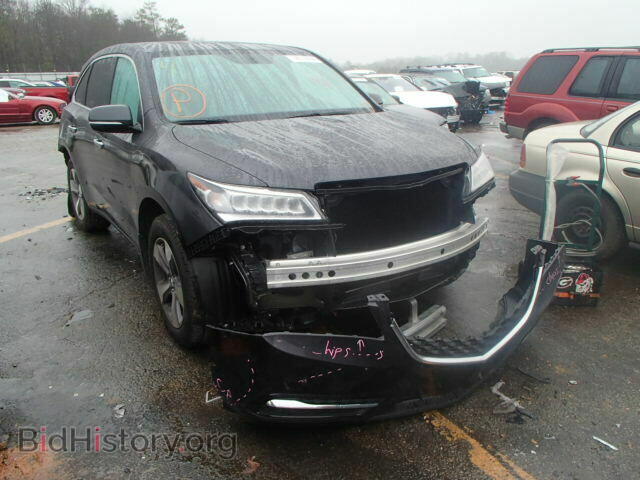Photo 5FRYD3H22EB003522 - ACURA MDX 2014