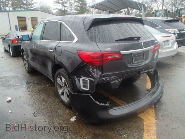 2014 ACURA MDX - VIN: 5FRYD3H22EB003522 - Фото 3