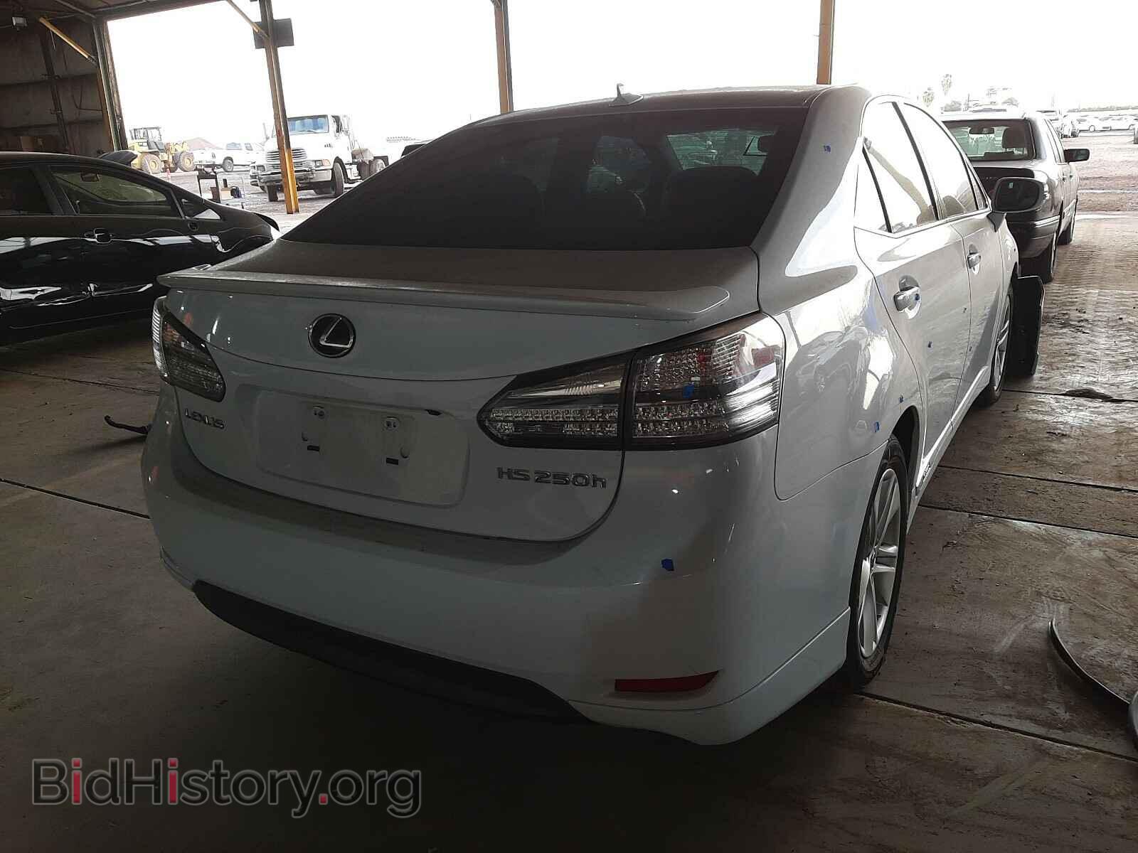 2010 LEXUS HS - VIN: JTHBB1BA5A2029027 - Фото 4