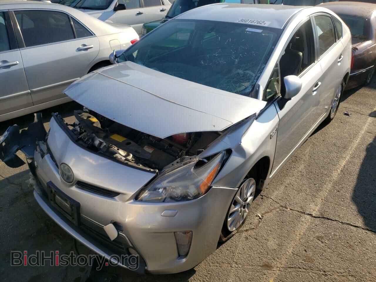 2014 TOYOTA PRIUS - VIN: JTDKN3DP4E3049484 - Фото 2