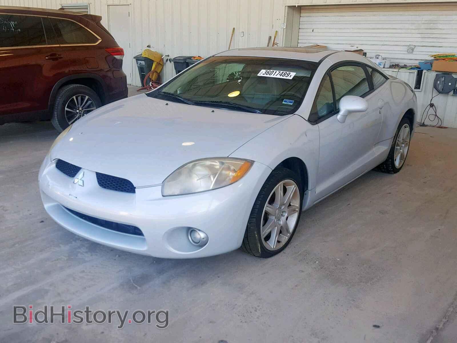2006 MITSUBISHI ECLIPSE - VIN: 4A3AK34T66E038569 - Фото 2