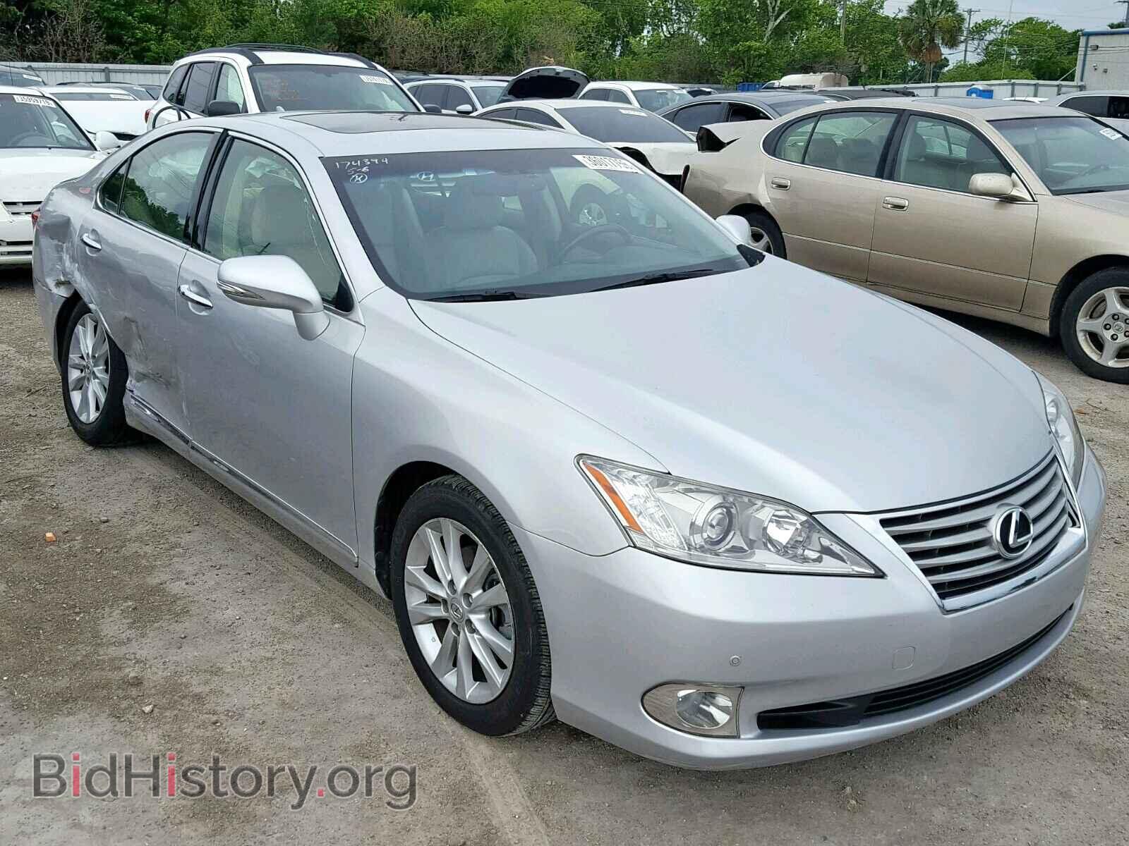 Photo JTHBK1EG1C2499896 - LEXUS ES350 2012