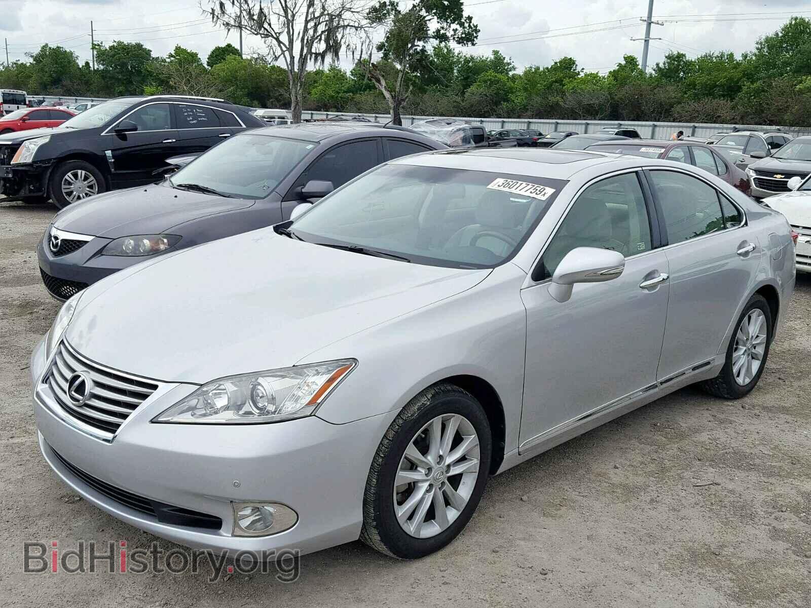 2012 LEXUS ES350 - VIN: JTHBK1EG1C2499896 - Фото 2