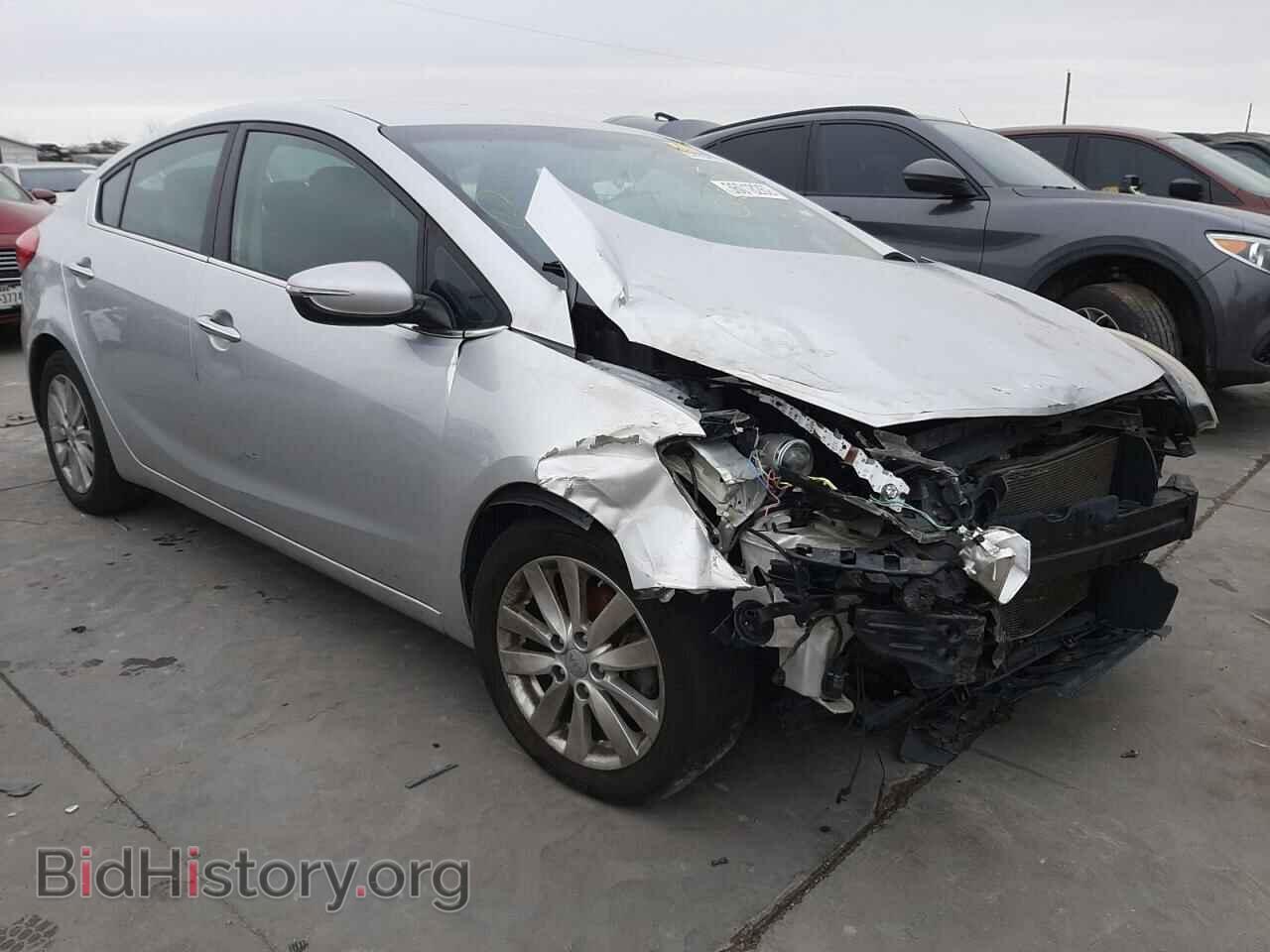 Photo KNAFX4A88E5235495 - KIA FORTE 2014