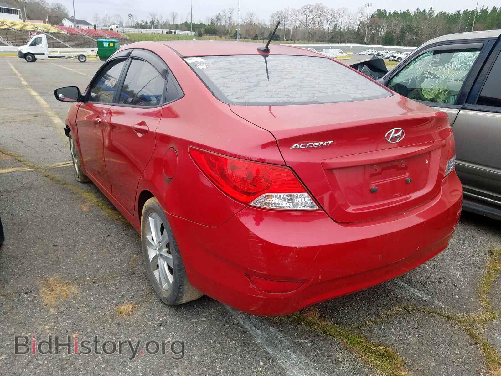 2012 HYUNDAI ACCENT - VIN: KMHCU4AE8CU099856 - Фото 3