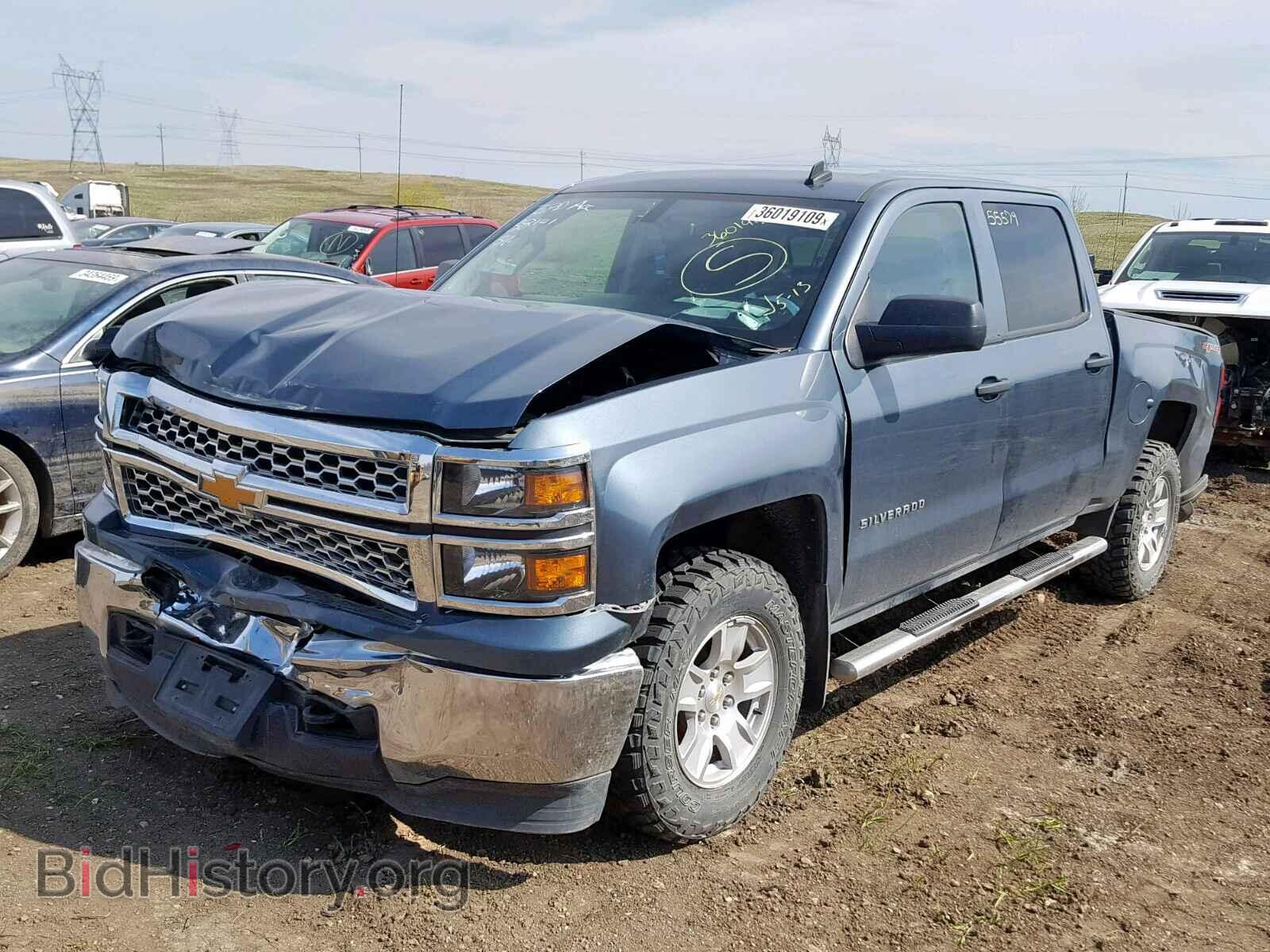 2014 CHEVROLET SILVERADO - VIN: 3GCUKRECXEG451877 - Фото 2