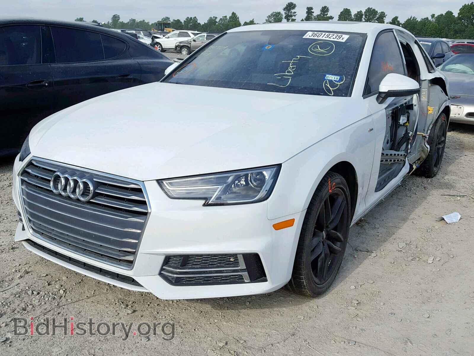 2017 AUDI A4 - VIN: WAUKMAF4XHN058173 - Фото 2