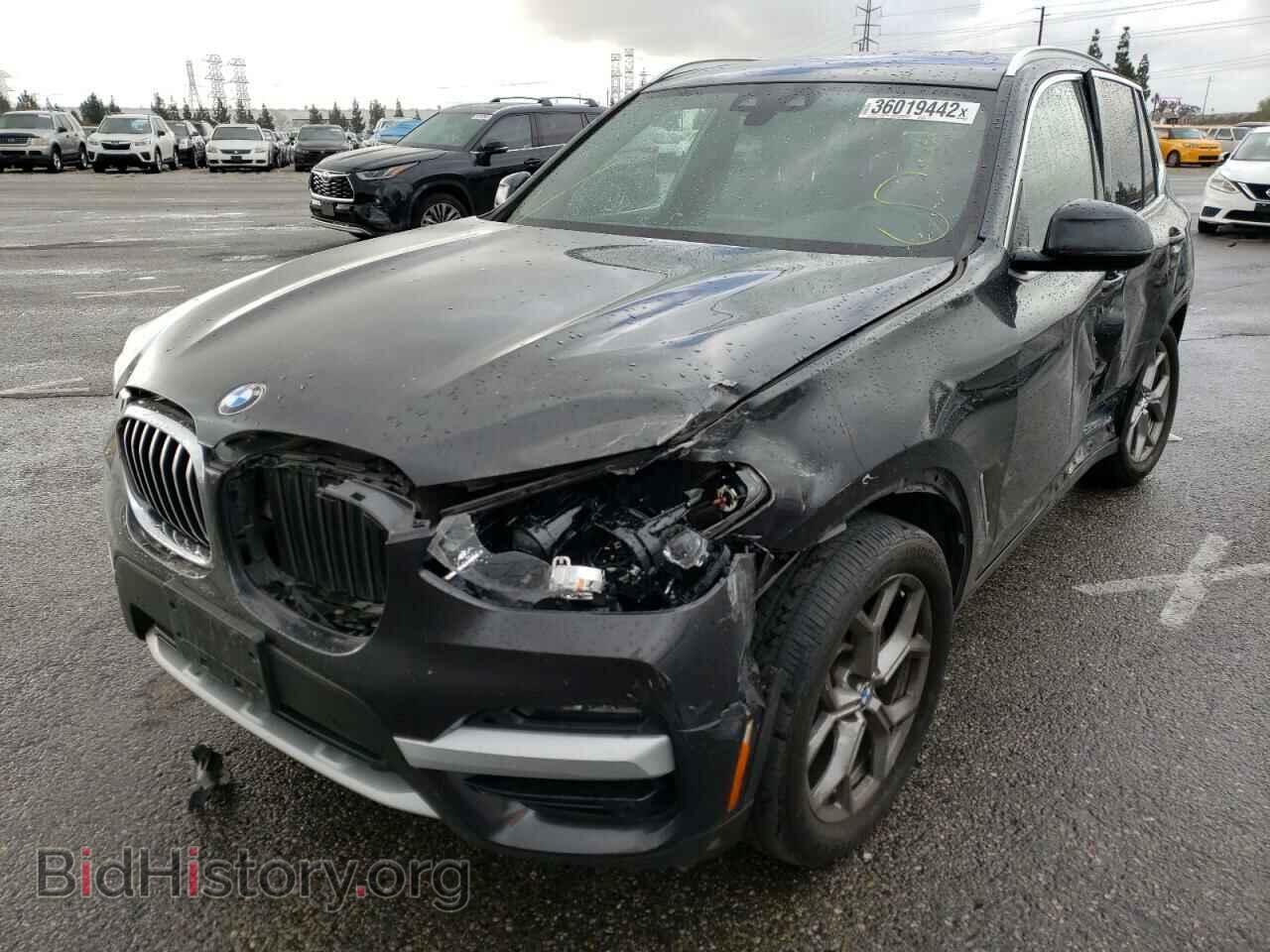 2020 BMW X3 - VIN: 5UXTY3C02L9B53161 - Фото 2