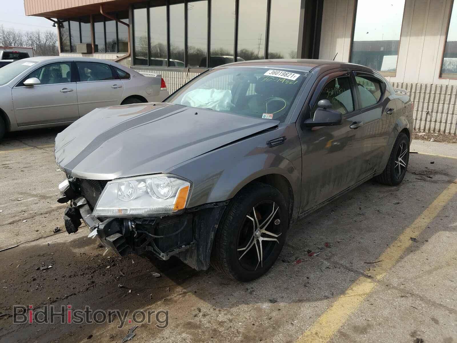 2013 DODGE AVENGER - VIN: 1C3CDZAB7DN547608 - Фото 2
