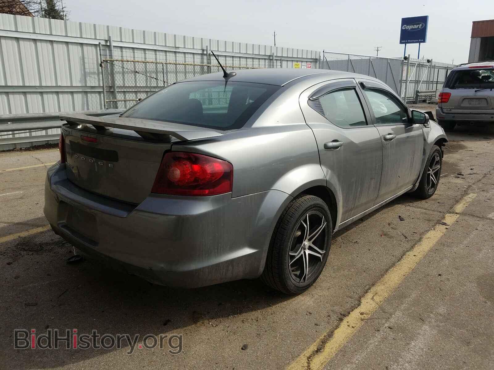 2013 DODGE AVENGER - VIN: 1C3CDZAB7DN547608 - Фото 4