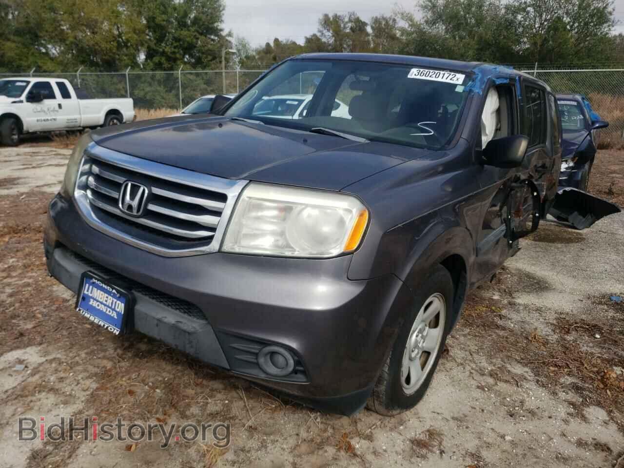 2014 HONDA PILOT - VIN: 5FNYF4H23EB032903 - Фото 2
