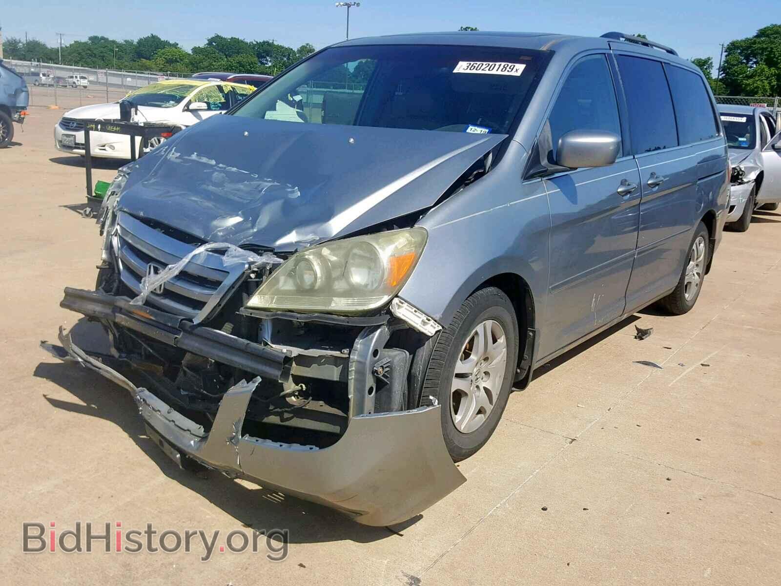 2006 HONDA ODYSSEY EX - VIN: 5FNRL38656B053697 - Фото 2