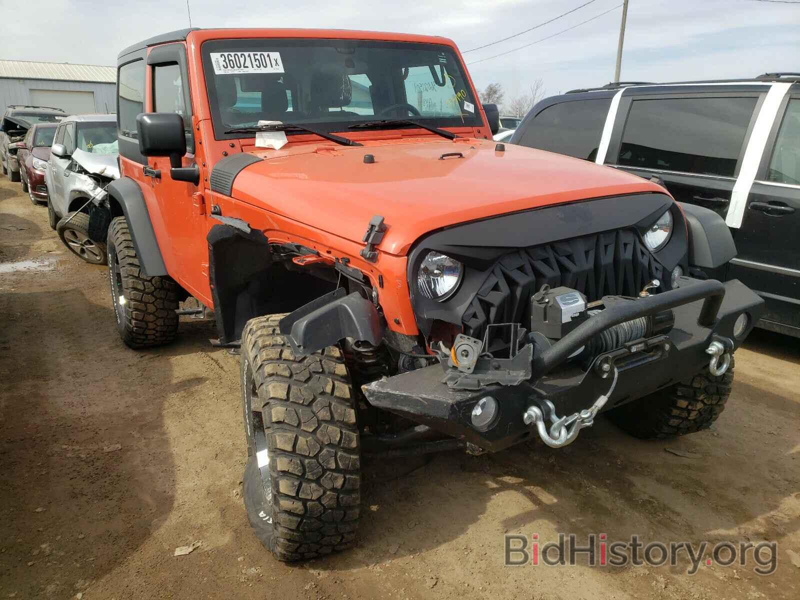 Фотография 1C4AJWAGXFL555190 - JEEP WRANGLER 2015