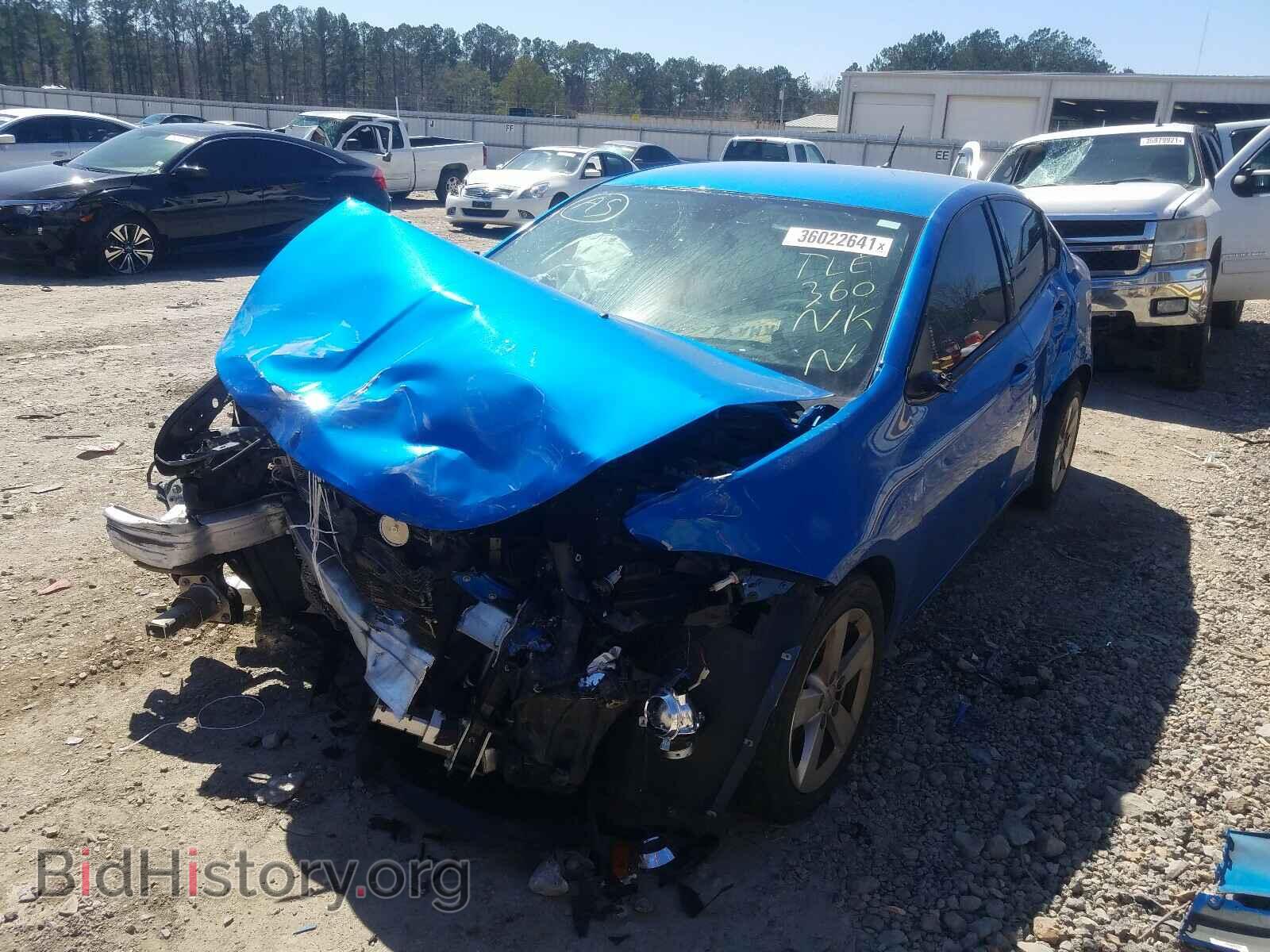 2015 DODGE DART - VIN: 1C3CDFBB5FD404064 - Фото 2