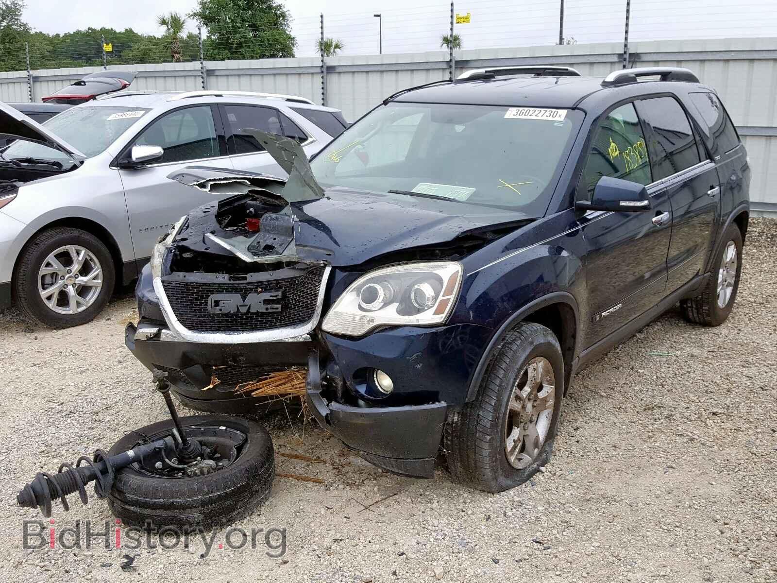 2008 GMC ACADIA - VIN: 1GKER23748J244969 - Фото 2