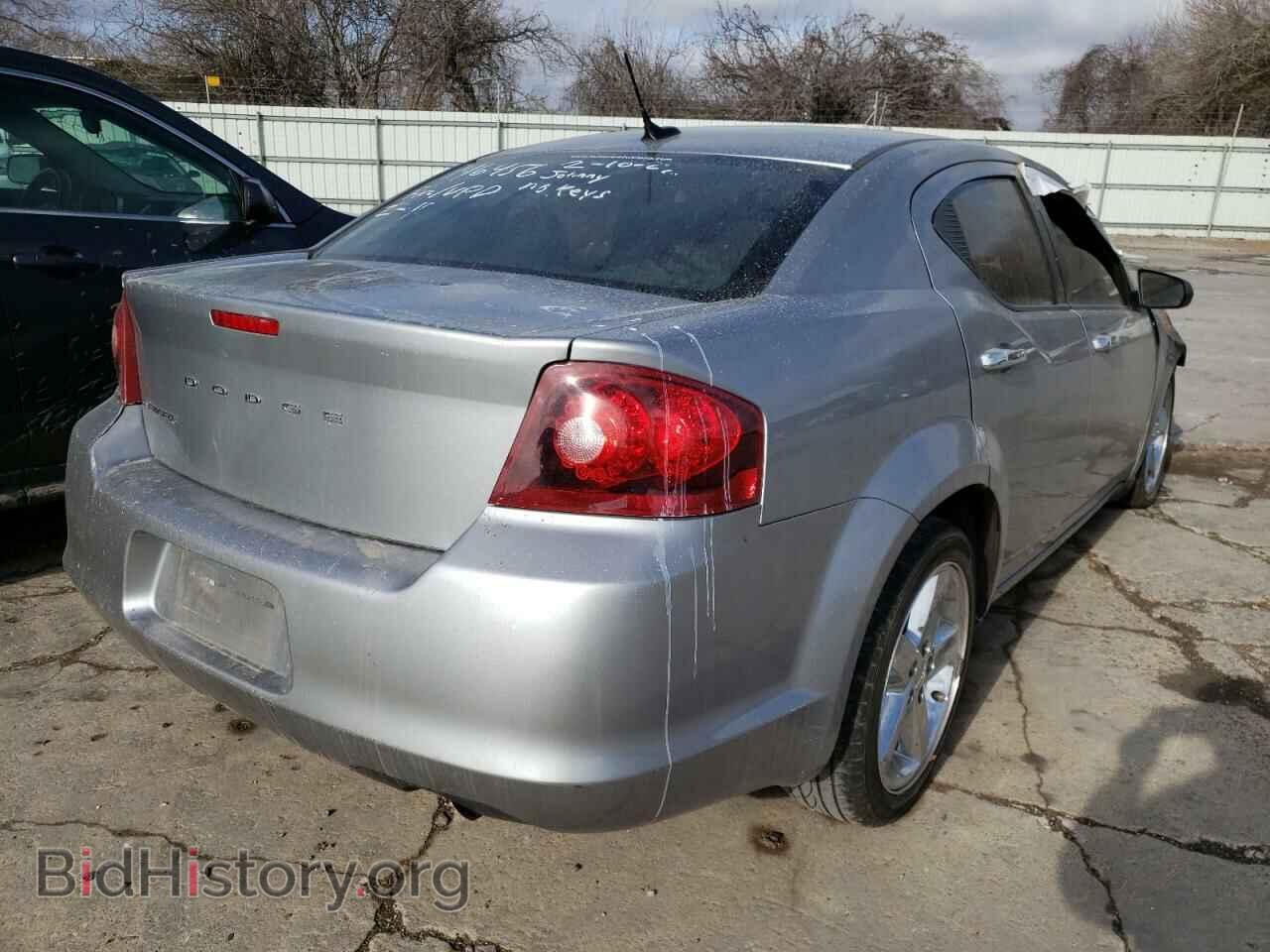 2013 DODGE AVENGER - VIN: 1C3CDZAB8DN711805 - Фото 4