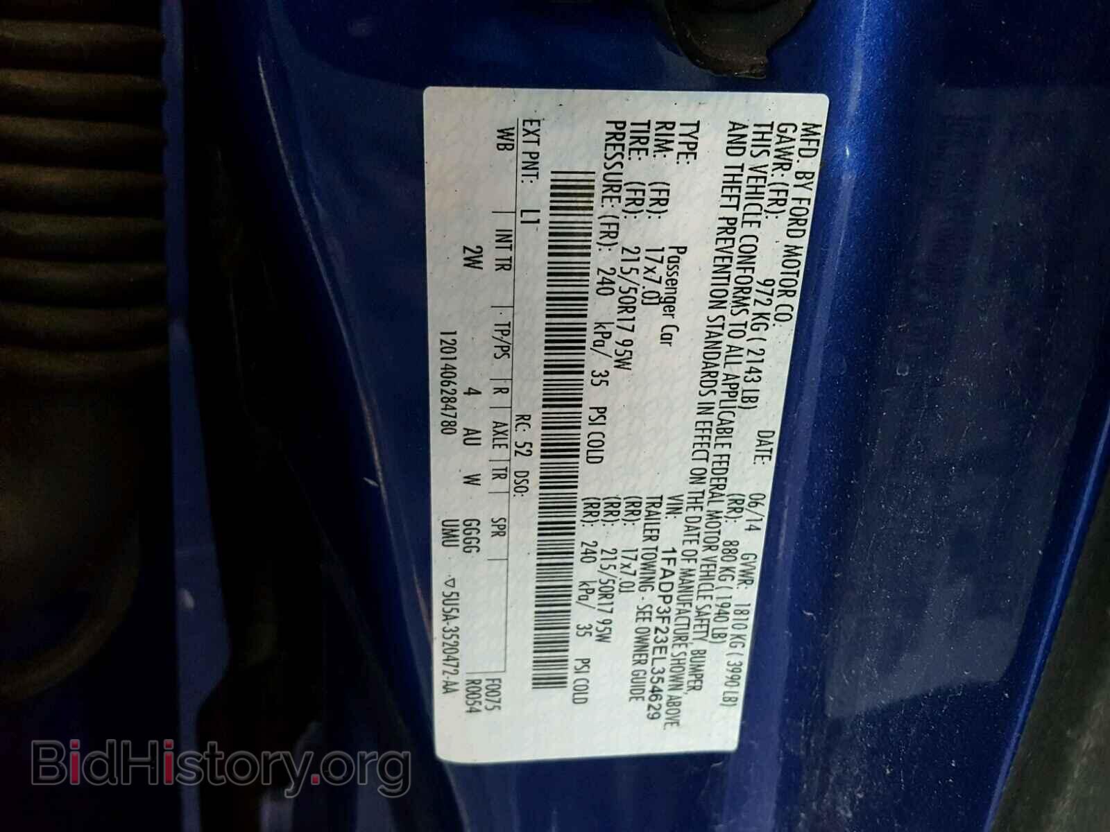 2014 FORD FOCUS - VIN: 1FADP3F23EL354629 - Photo 10