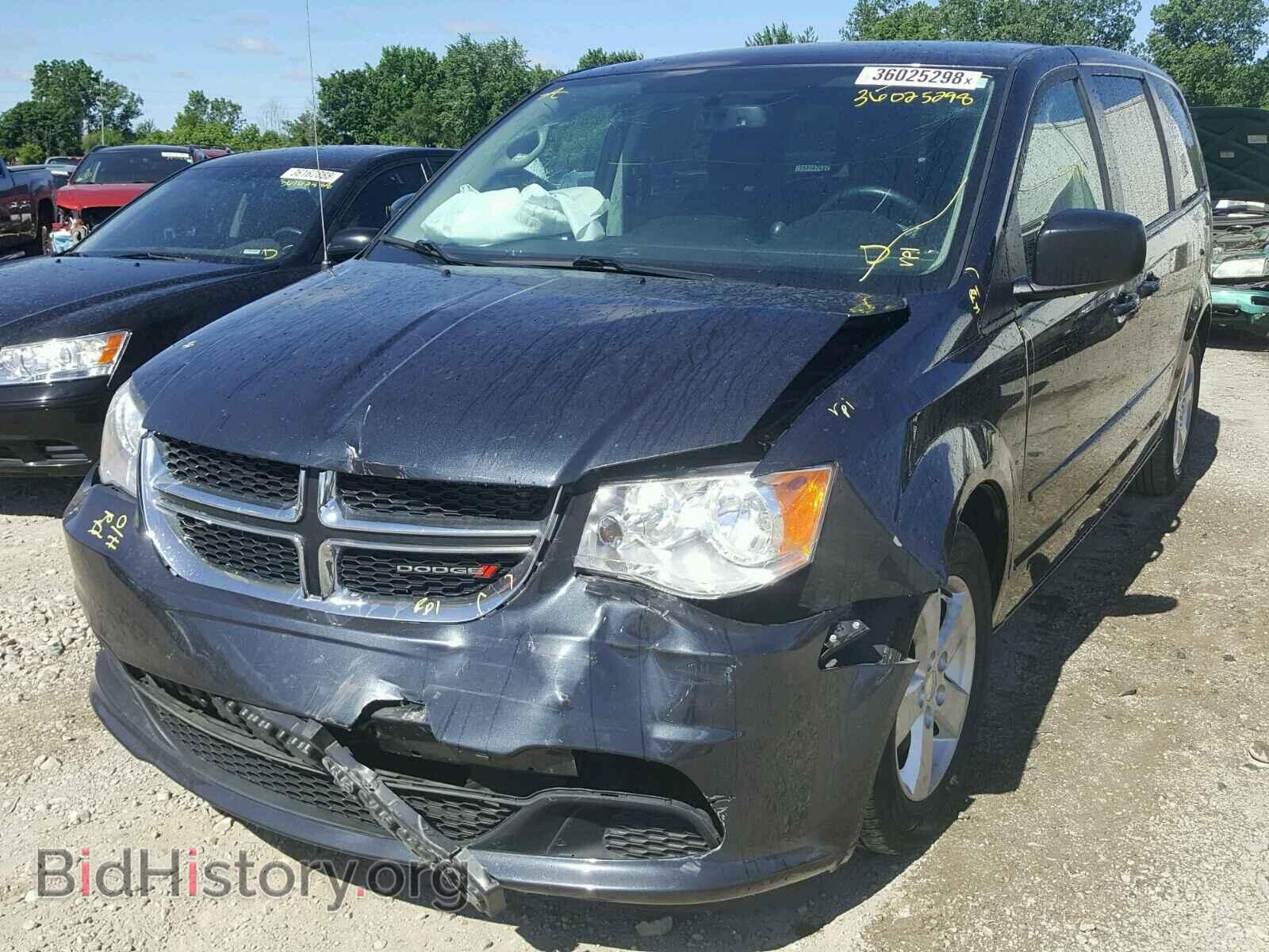 2013 DODGE CARAVAN - VIN: 2C4RDGBGXDR651551 - Фото 2