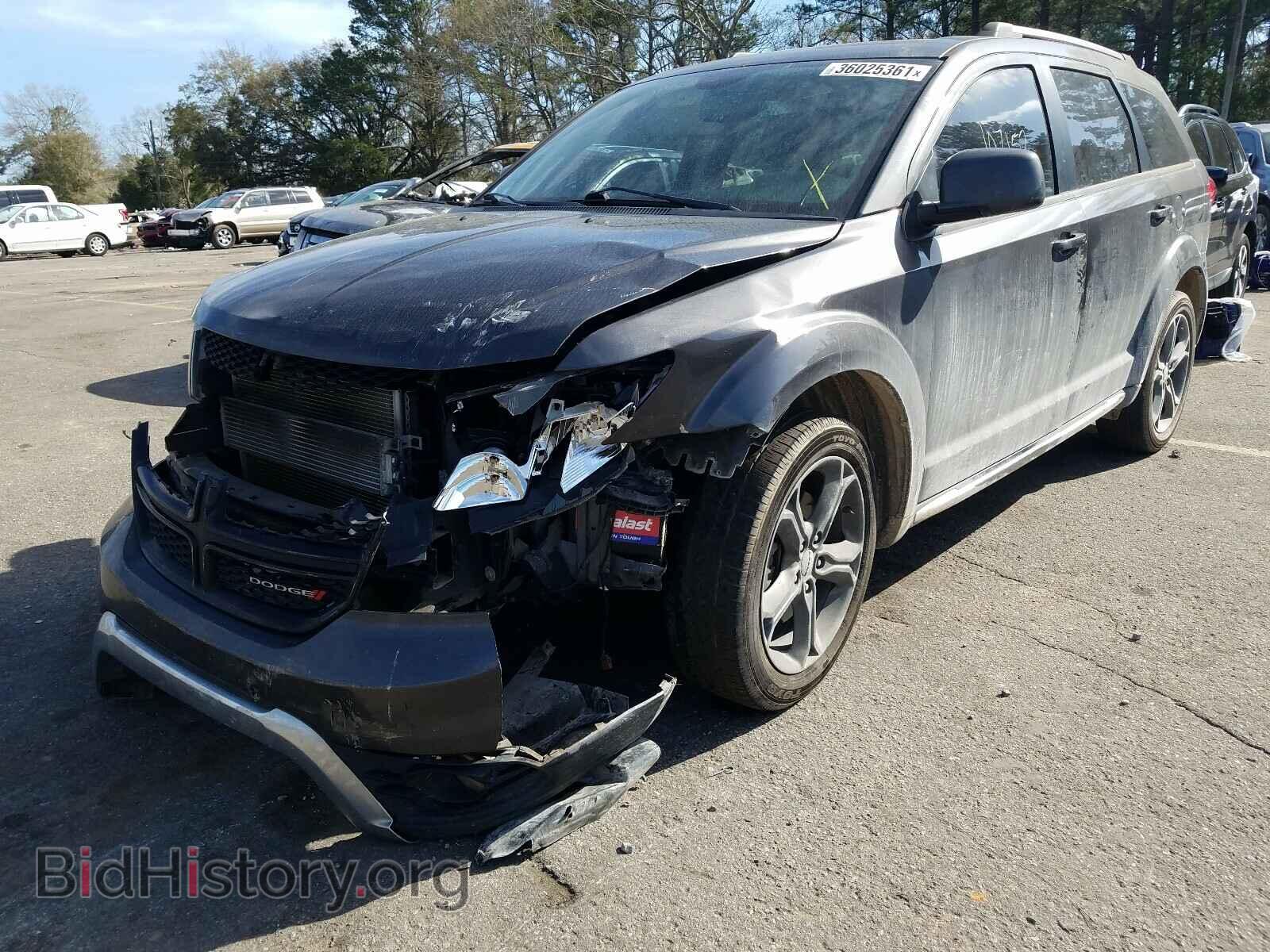 2015 DODGE JOURNEY - VIN: 3C4PDCGB0FT587226 - Фото 2