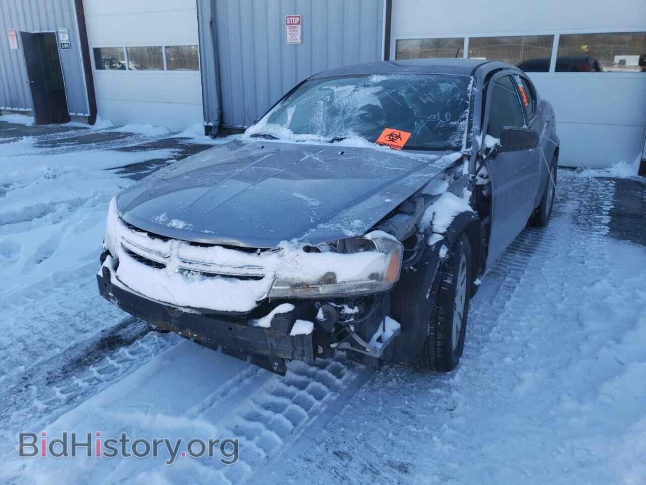 2014 DODGE AVENGER - VIN: 1C3CDZAB3EN193653 - Фото 2