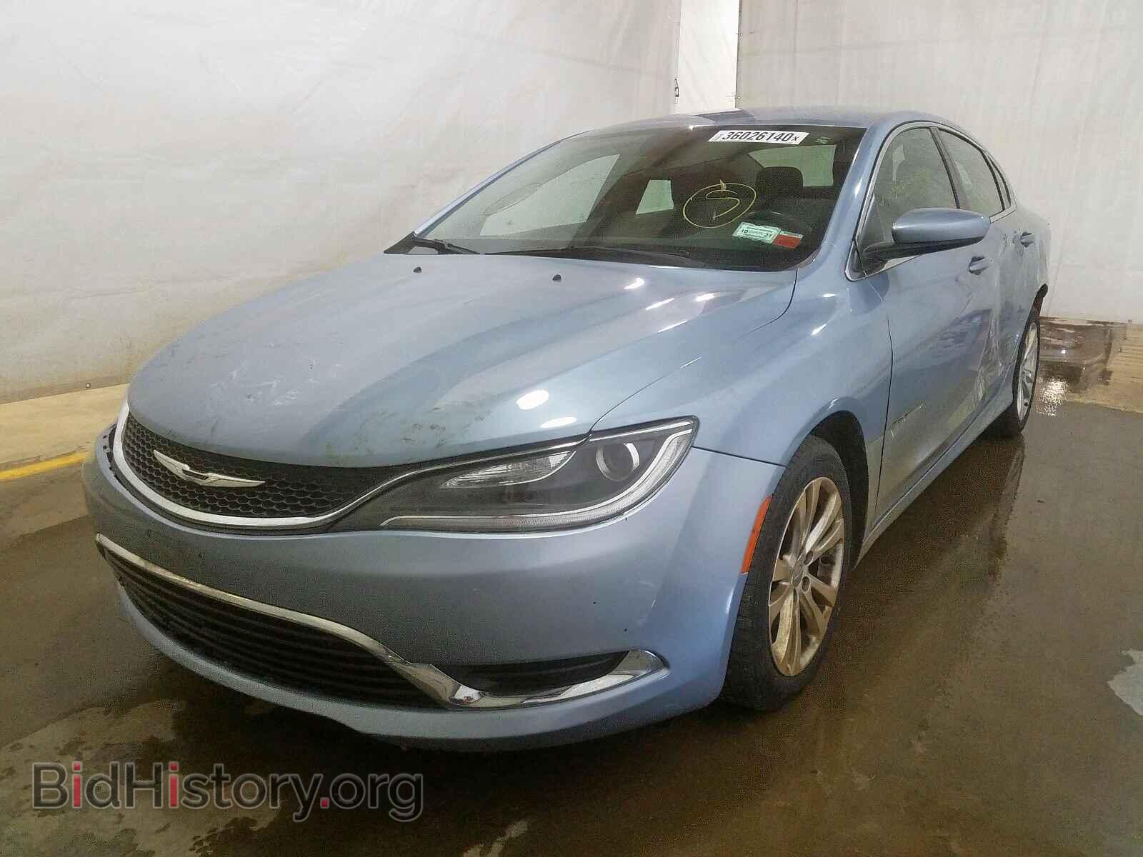 2015 CHRYSLER 200 - VIN: 1C3CCCAB8FN688044 - Фото 2