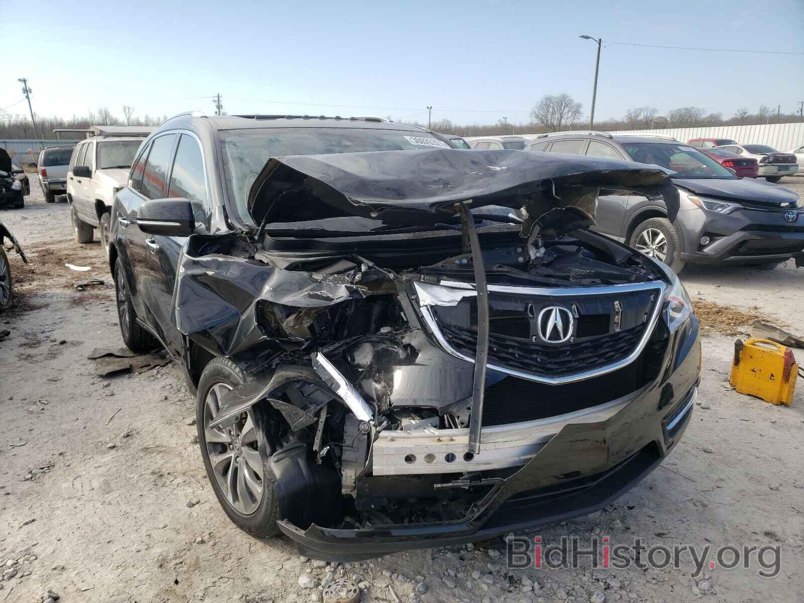 Фотография 5FRYD3H46GB005925 - ACURA MDX 2016