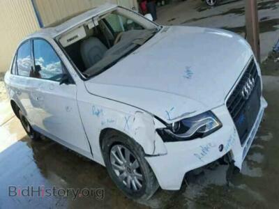 2011 Audi A4, white — VIN WAUEFAFL1BN046855, Copart