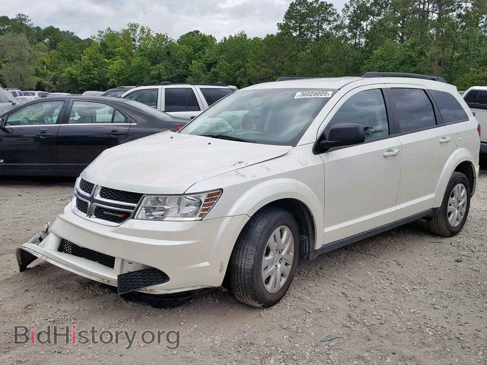 2016 DODGE JOURNEY SE - VIN: 3C4PDCAB3GT241066 - Фото 2
