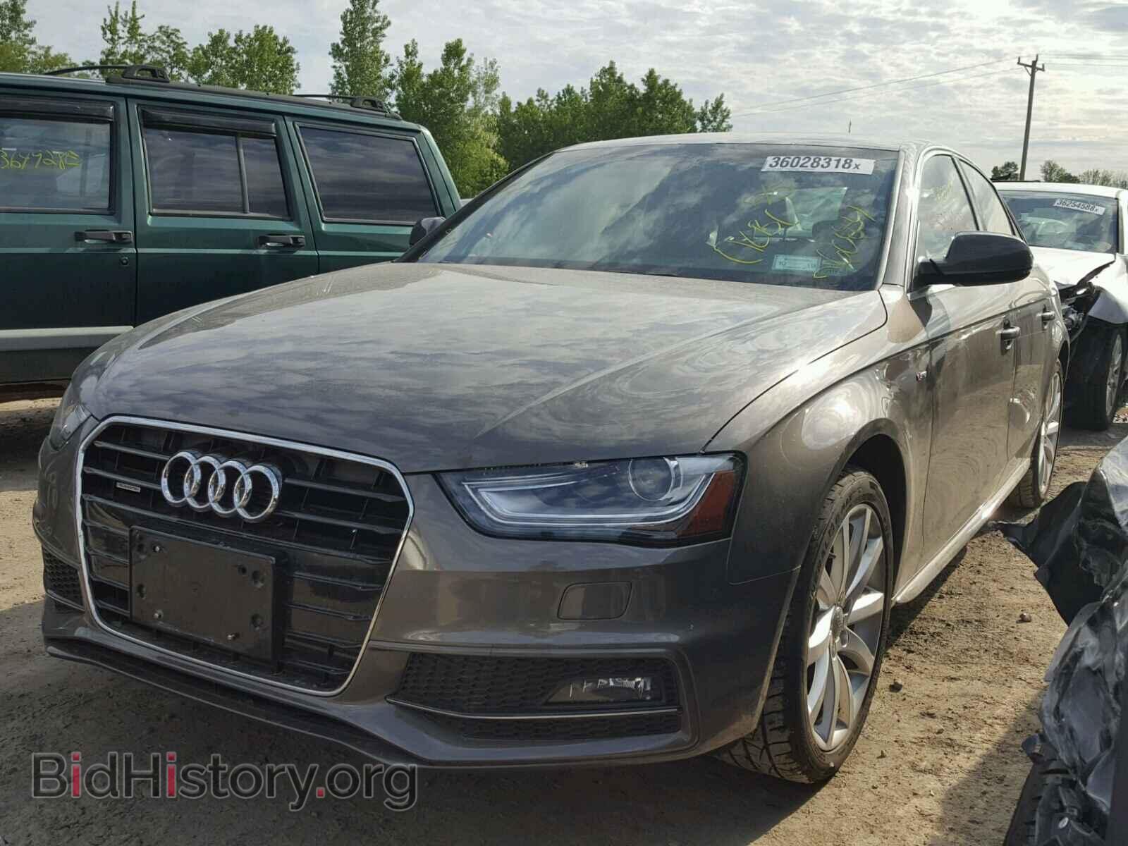 2014 AUDI A4 - VIN: WAUFFAFL7EN011326 - Фото 2