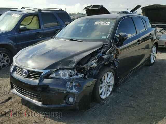 2012 LEXUS CT 200 - VIN: JTHKD5BH2C2101111 - Фото 2