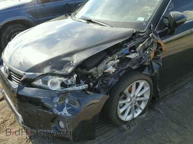 2012 LEXUS CT 200 - VIN: JTHKD5BH2C2101111 - Фото 9